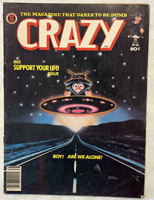 Crazy Marvel Magazine May 1978 #38 Issue Close Encounters of The Third Kind