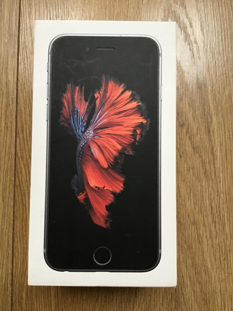 Apple iPhone 6s (Product Space Gray) Empty Box Only. 64gb On Back