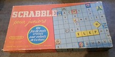 Ancien 1958 Collection Jeu de SCRABBLE Junior J. W. Spear & Sons