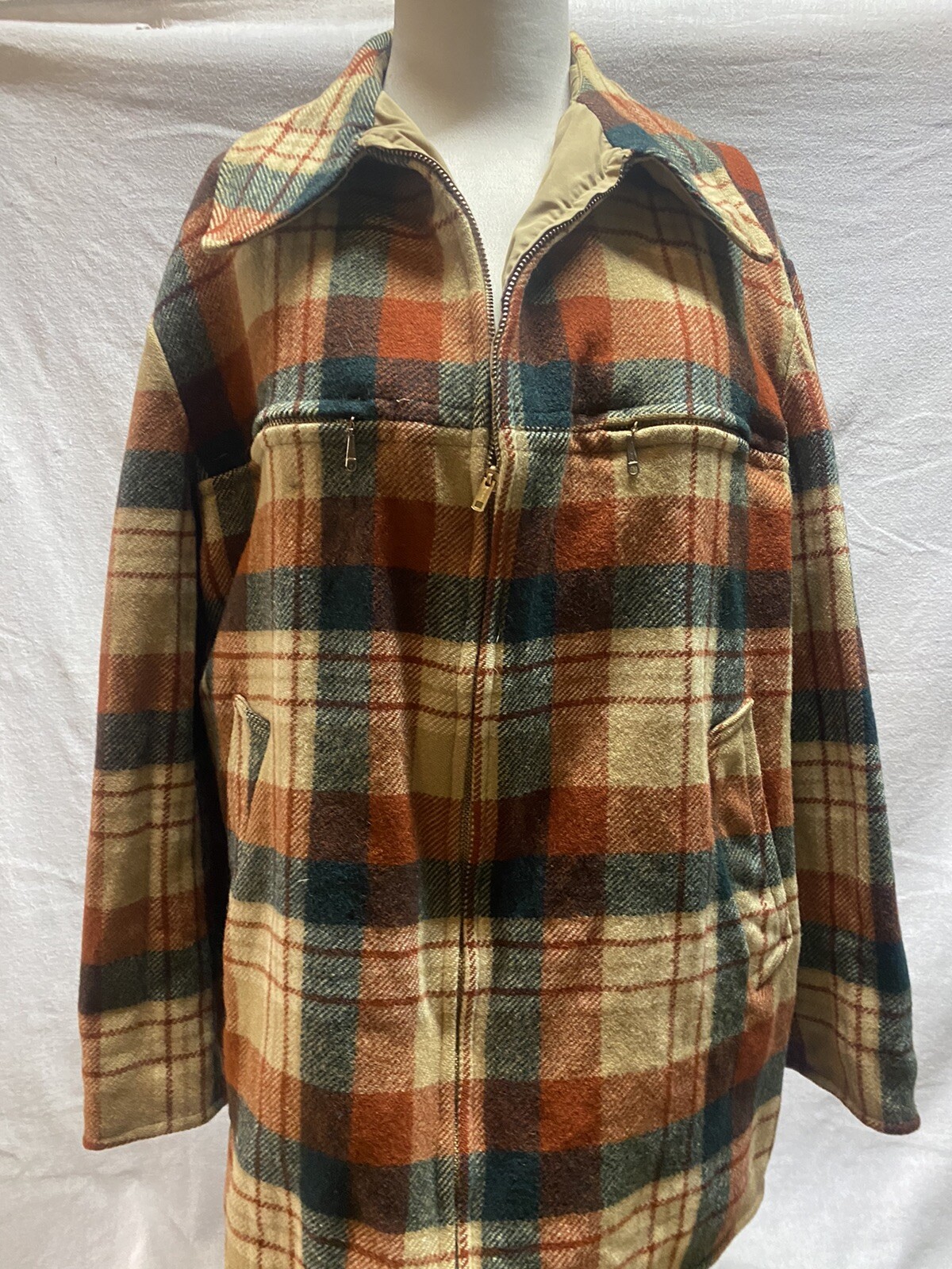 Beautiful Pendleton Wool Button Up Coat Reversibl… - image 6