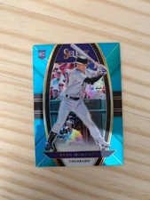 2018 Select Aqua #25 Ryan McMahon 236/299 Colorado Rockies