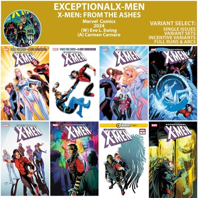 X-Men: Exceptional X-Men (2024) #1 2 3 4 5 6 7 8 Marvel Comics COVER SELECT