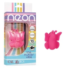 Cal Exotics Neon Vibes The Flutter Vibe Pink - Clitoral Stimulation Vibrator