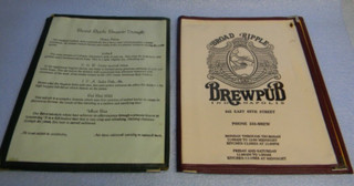 RARE 2 OLDER BROAD RIPPLE BREWPUB BEER BREWERY GRILLE MENUS INDIANAPOLIS INDIANA