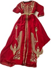Moroccan Caftan Dress very Fancy Long Gown