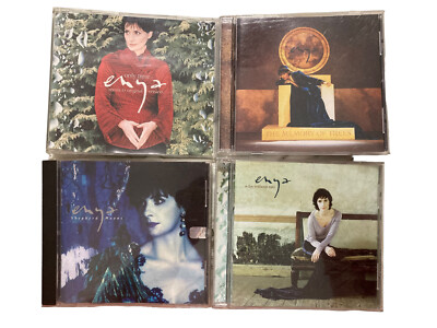 Lot 4 Enya CDs Memory Of Trees Day Without Rain Shepherd Moon Only Time Single