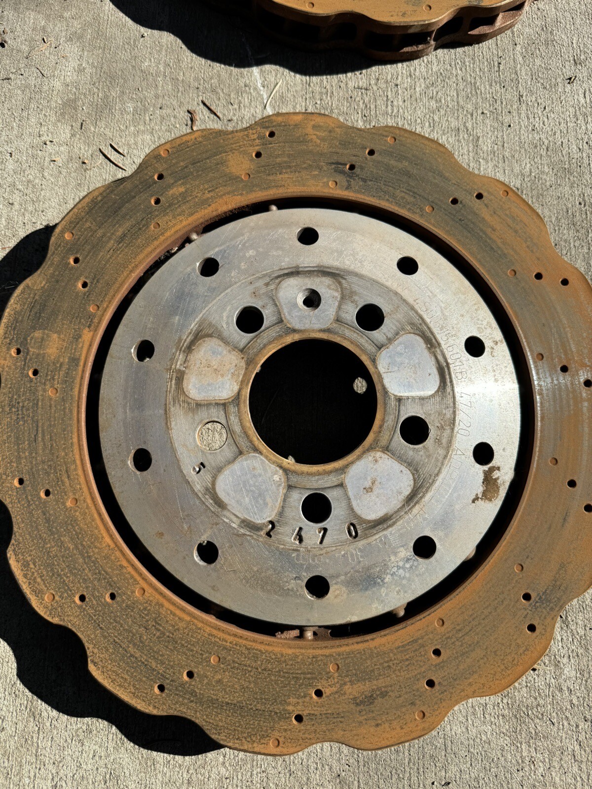 OEM Lamborghini Huracan R8 Brake Rotors Disc Set