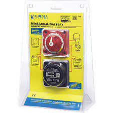 BLUE SEA SYSTEMS BS-7649 Blue Sea Systems Add-A-Battery Kit, 65A, Display Pack