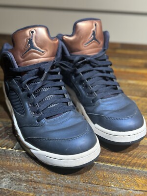 Nike Air Jordan 5 Retro Bronze/Obsidian size 11 (136027-416  display picture 2