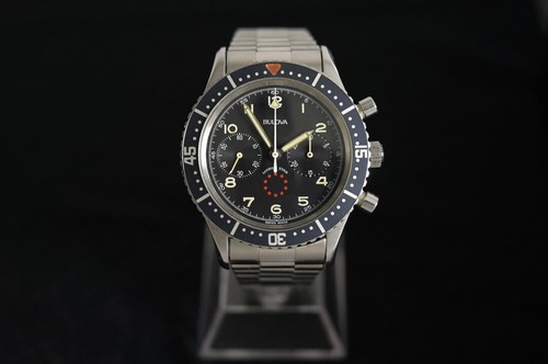 Bulova marine star, valjoux 7731, 1979, Zenith Cairelli, cronografo vintage - Foto 2 di 8