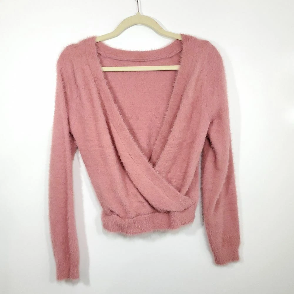Charlotte russe top pink sweater