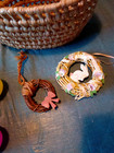 Lot of Easter items, Plastic Eggs, Wreaths, Basket. — photo 5