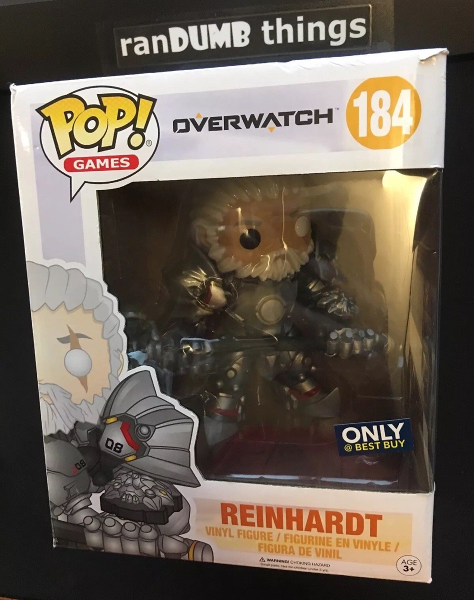 Overwatch Reinhardt Pop Vinyl Unmasked Funko Pop! Reinhardt