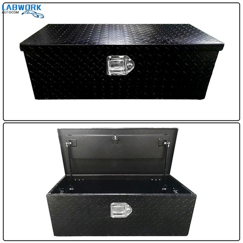 Aluminum Truck Tool Box 30'' x 13" x10"  for Pickup Trailer RV Truck bed Storage - Picture 7 of 9