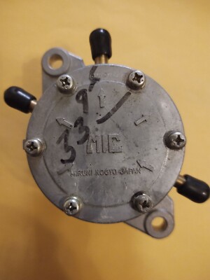 Mikuni Type Duel Fuel Pump (popular on many snowmobiles)