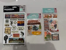 New Arizona Desert Stickers Scrapbooking Jolee’s Boutique Creative Imagination