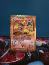 Charizard Pokemon 4/102 casi nuevo 30th Celebration Collection Holofoil