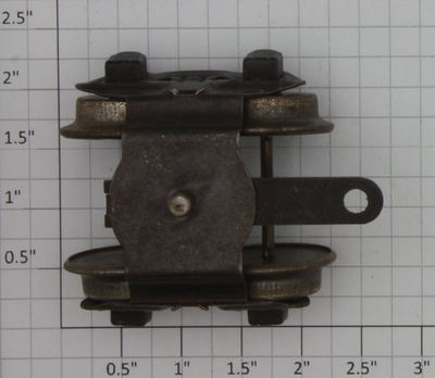 #ad Lionel 600T 2 Tinplate 4 Wheel Truck w Coupler Arm No Washer $9.00