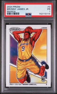 2024-25 Panini Prizm - Manga Bronny James #3 (RC) for sale online