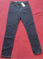 NWT Lauren Ralph Lauren Womens Jeans 4 Blue Classic Skinny Curvy Fit