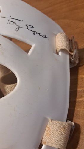Maschera portiere vintage anni 70 Mylec Tony Esposito Street Hockey NHL Blackhawks - Foto 2 di 7