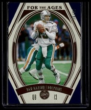 2021 Panini Legacy #FTA-4 Dan Marino For the Ages Blue #/50
