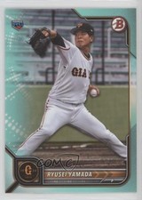 2022 Bowman NPB Nippon Professional Baseball Aqua /175 Ryusei Yamada #115 1xd