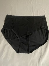Vintage Fruit of the Loom Black Panties RN 13765 Size 7 NWOT