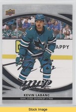 2023-24 Upper Deck MVP Silver Script Kevin Labanc #70 READ 03ez