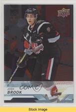 2018-19 Upper Deck CHL Silver Josh Brook #21 READ ek6