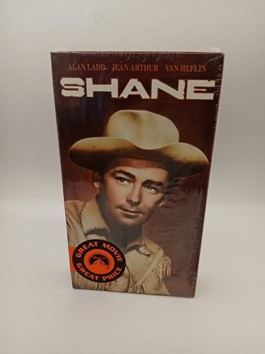 Shane, 1952 (VHS, 1992) Brand New Sealed, Western, Alan Ladd, Jean Arthur