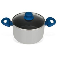 Tasty Antihaft-Kochtopf 20Cm 3500Ml Glasdeckel ÖLdosiersystem Induktion