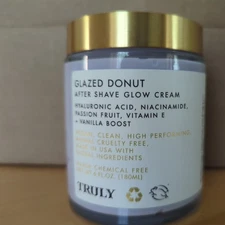 Truly Beauty Glazed Donut After-Shave 3 oz Oil 6 oz Cream