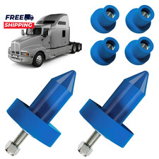 2 Pack 924-5410 Hood Pin Bushing Poly Kit Fit for Kenworth T2000 W900 T800 T600A