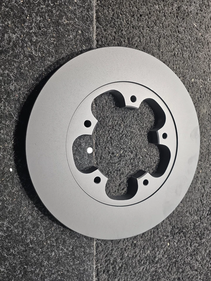 (CANTIDAD 2) Rotor de disco de freno trasero recubierto Ford Transit-350 2015-2023 G15632SD Foto 4 de 4