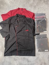 Men Chef Coats Set 8 Pieces Short Sleeve Chef Coat