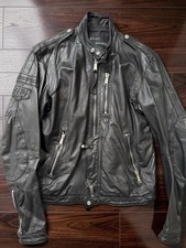 GENUINE DSQUARED2 S/S 08 BIKER LEATHER JACKET...