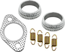 Exhaust Muffler Gasket Seal Spring Rebuild Kit for Polaris 01-14 Sportsman 400 4