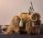 Vintage 1998 Star Wars Power Of The Force Bantha & Tusken Raider Kenner Figure