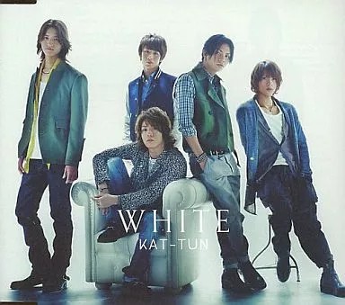 KAT-TUN WHITE CD Regular First Press Edition Musik Japan