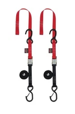 Powertye 1" Cam Buckle w/ Soft-Tye Sewn-In Red