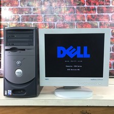 Dell Dimension 2350 ATX PC Pentium 4 1.80GHz 256MB RAM No HDD Retro Gaming 