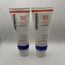 x2 Ultrasun SPF 50+ Extreme Very High Sun Protection sensitive Skin 250ml Gel