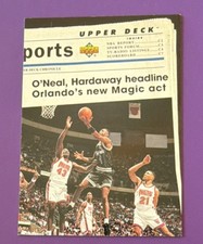 Upper Deck 1993-94 SE Shaquille O'Neal Anfernee Hardaway #217 Orlando Magic