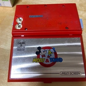 Vintage / Showa Retro "Game & Watch" Console Mickey Mouse Donald Duck Edition