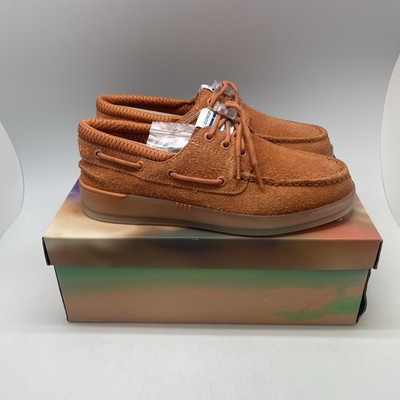 Sperry x Concepts 3-Eye Cup Top Siders Sneakers Mens 7 Orange STS25742 New