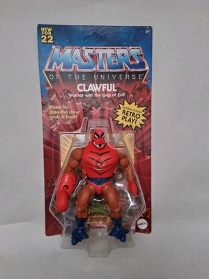 Masters of the Universe MOTU Origins Clawful 2022 Unpunched Card Sealed Mattel