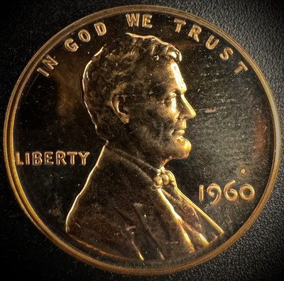 1960 Lincoln Memorial Cent PROOF Coin