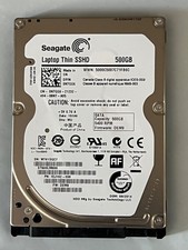 Seagate 2.5" Laptop Thin SSHD 500GB 5400 RPM 8GB Hybrid HARD DRIVE ST500LM000