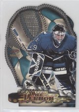 1997-98 Pacific Paramount Glove Side Laser Cuts Mike Vernon #19 HOF 08ee